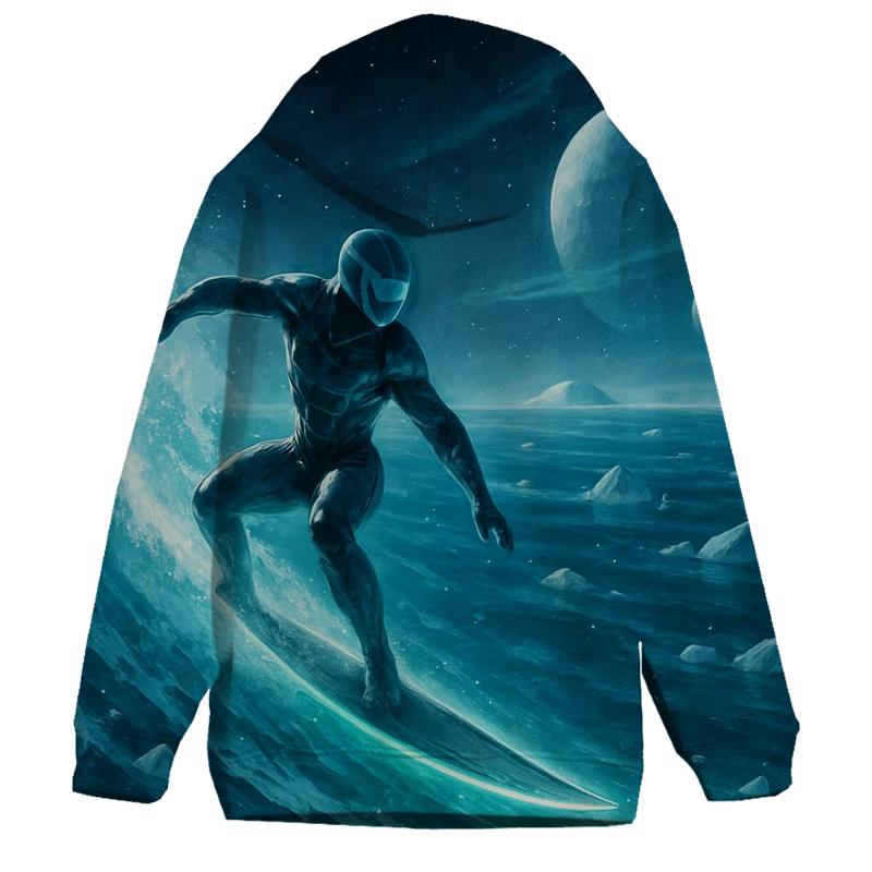Glacier Comet Surf graphic hoodies