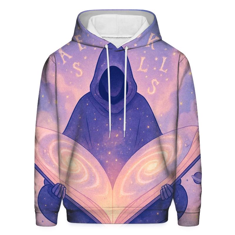 Library Of Spinning Galaxies hoodie designs