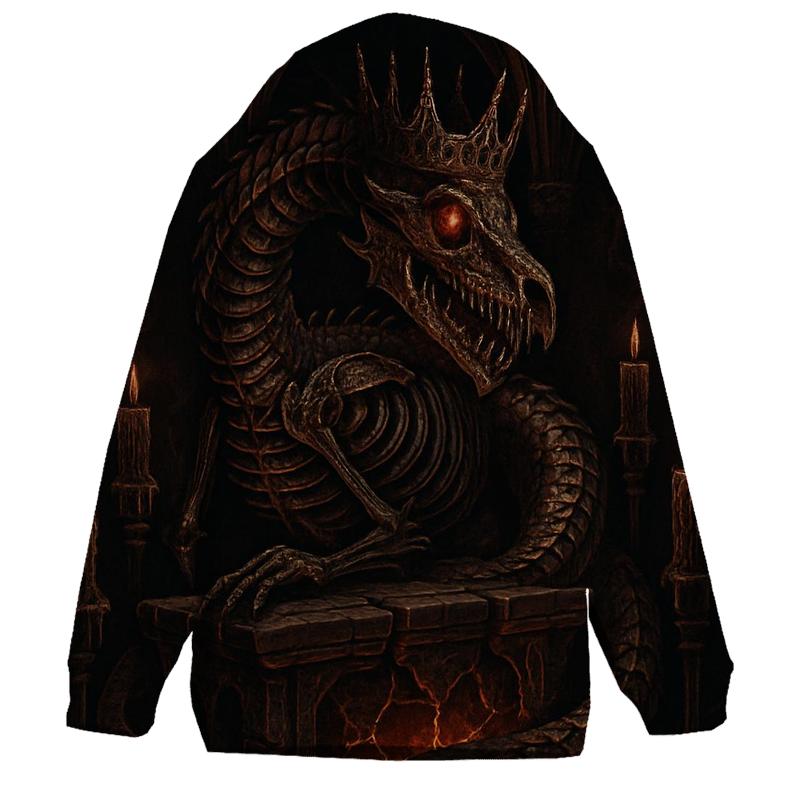 Crowned Wyrm Of The Cathedral Crypt hoodies fashion