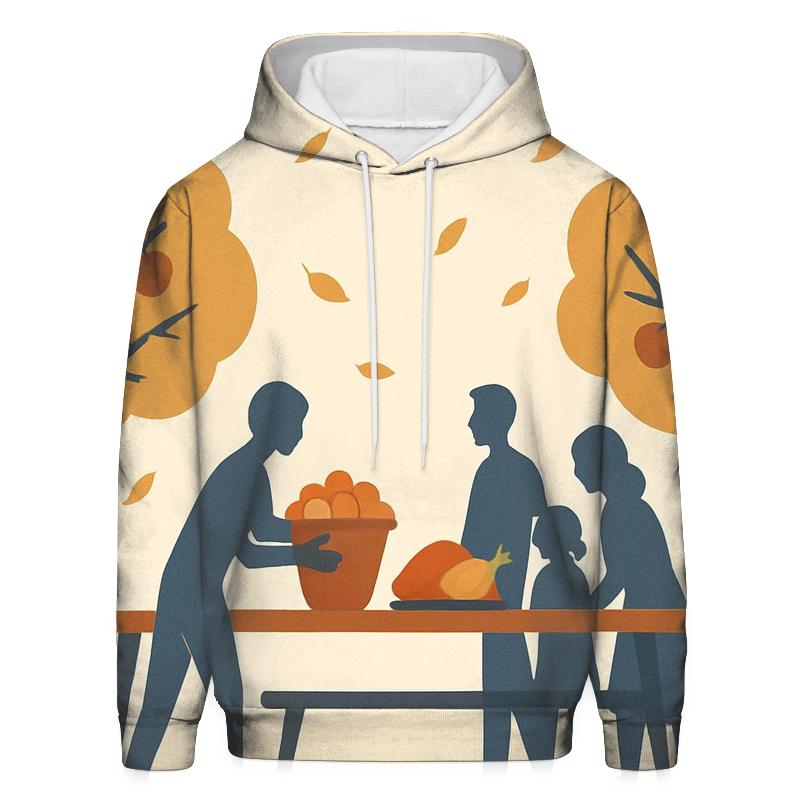 Sunlit Orchard Gratitude Gathering hoodie designs