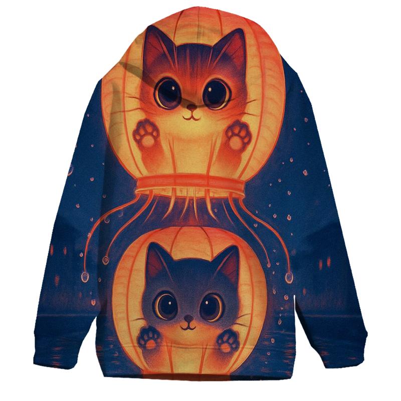 Lantern Jellyfish Kitty Parade heavyweight hoodies