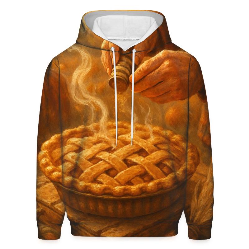 Pumpkin Patch Pie Steam Glow heavyweight hoodies