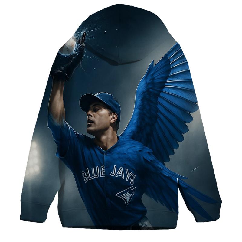 Icy Backlight Catch, Blue Jays Finish heavyweight hoodies