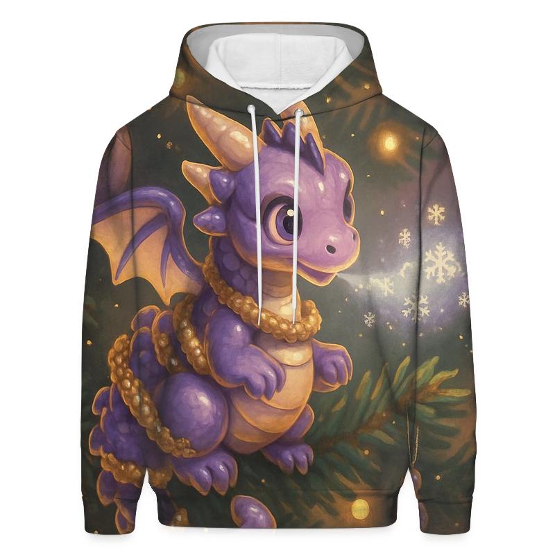 Ornament Dragon Guarding The Tree lightweight hoodies