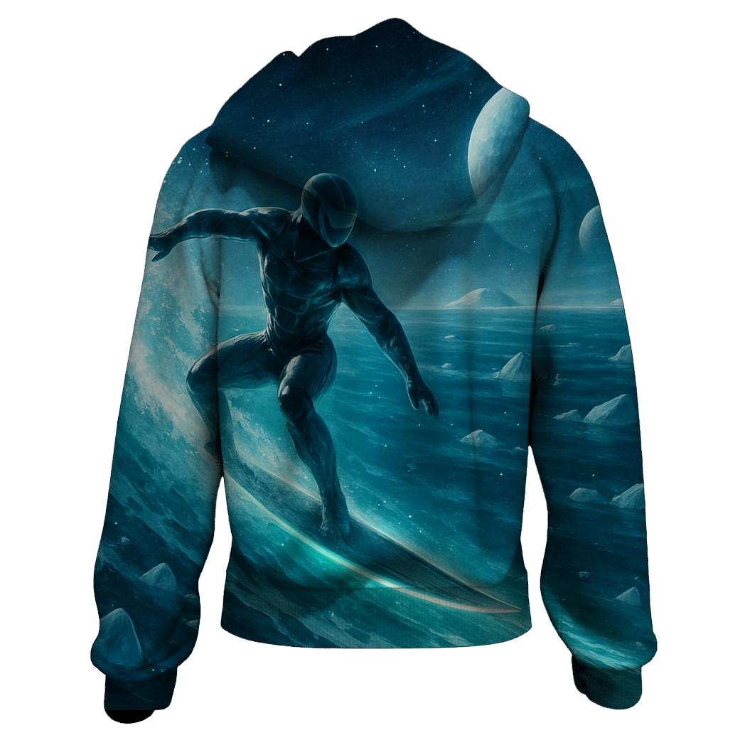 Glacier Comet Surf graphic hoodies