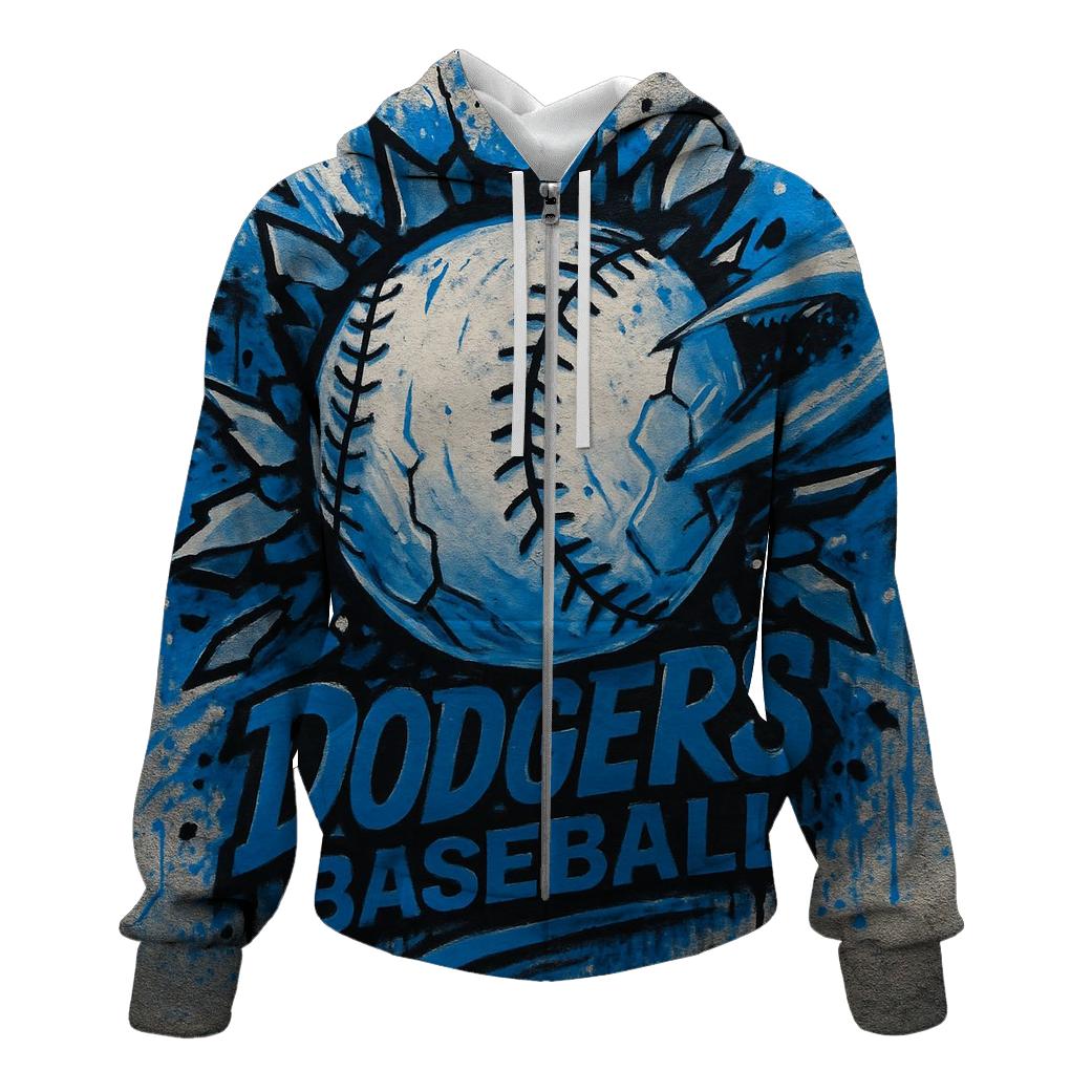Graffiti Breakthrough Baseball hoodie trends