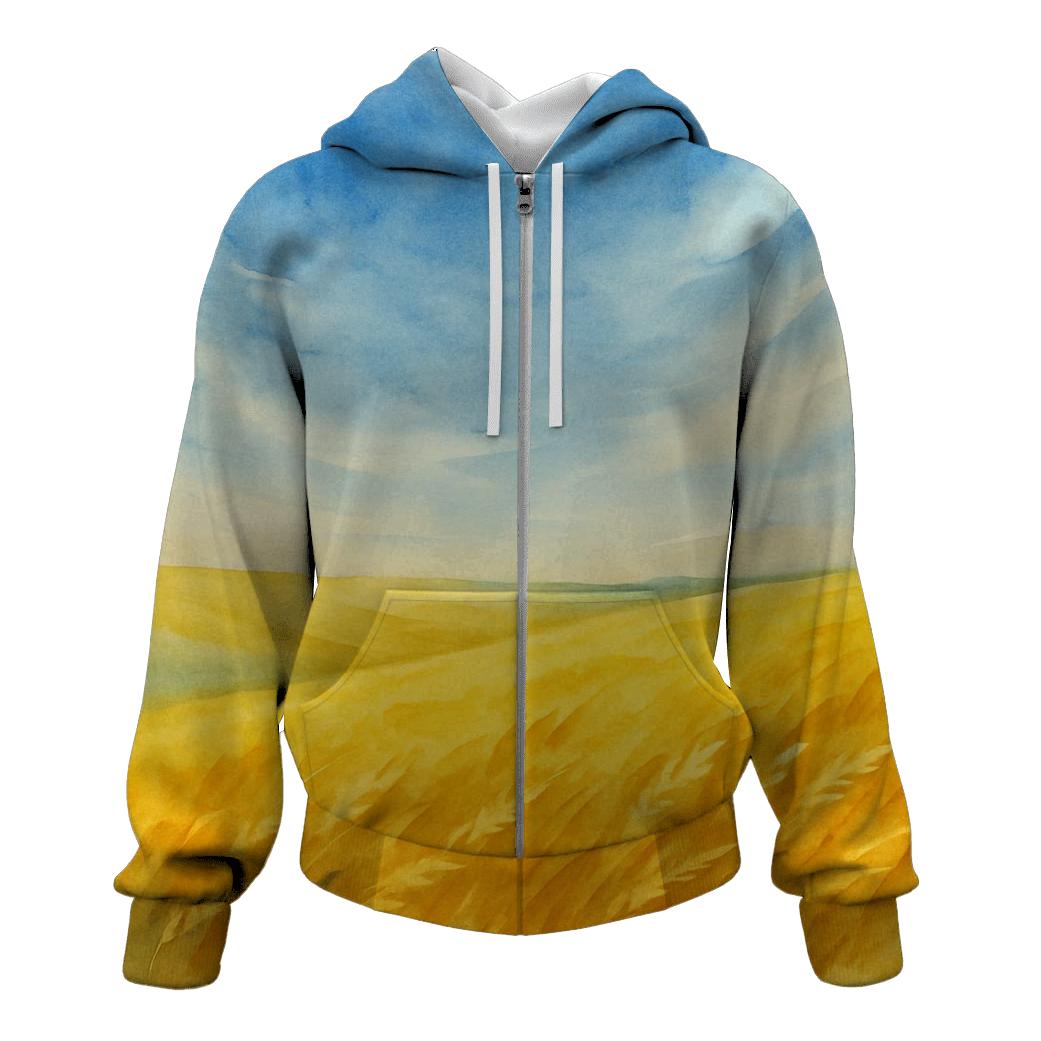 Golden Steppe Ukraine hoodie trends