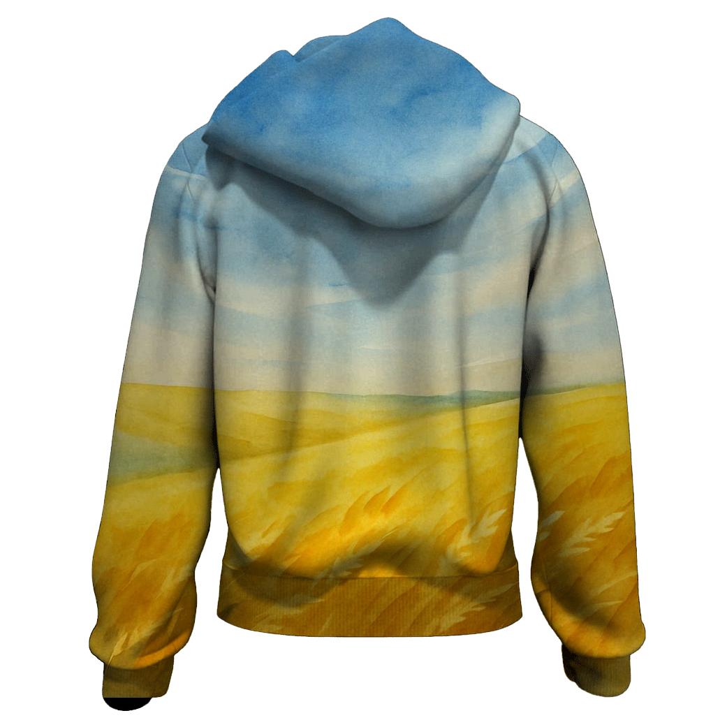 Golden Steppe Ukraine hoodie trends