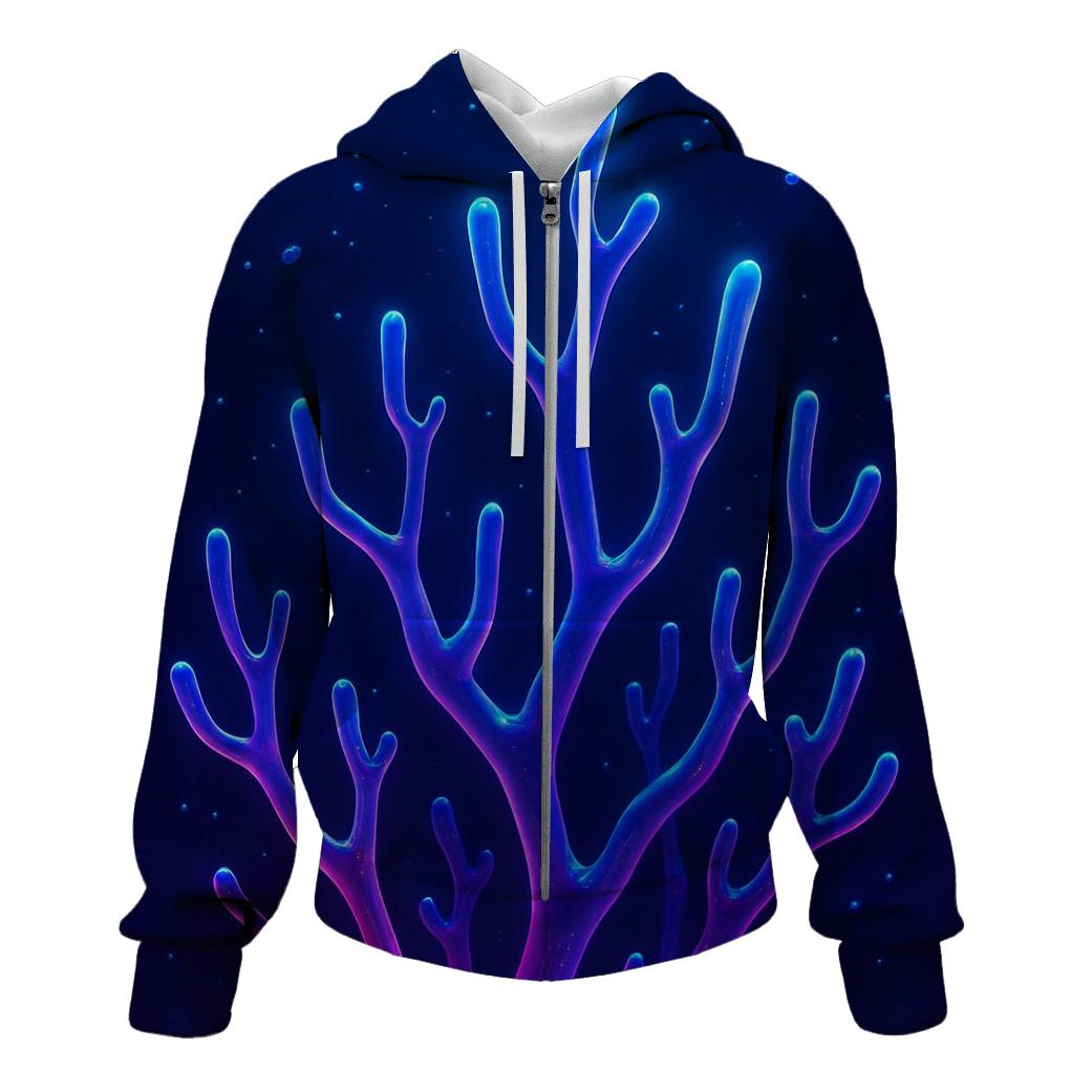 Midnight Coral Nebula hoodie designs