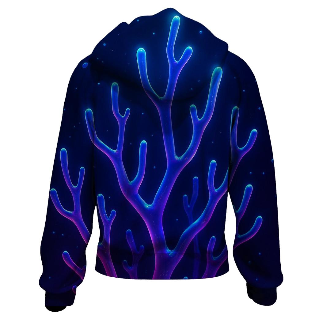 Midnight Coral Nebula hoodie designs