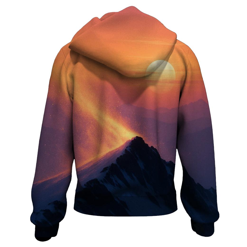 Gilded Snowline Sunset Echo heavyweight hoodies