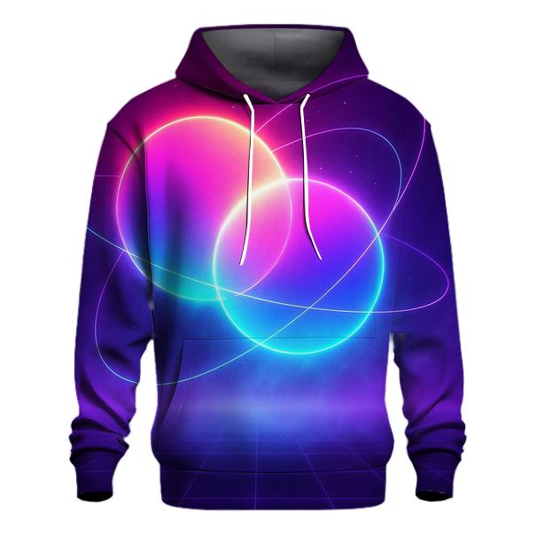 Neon Equinox Mirages pullover hoodies