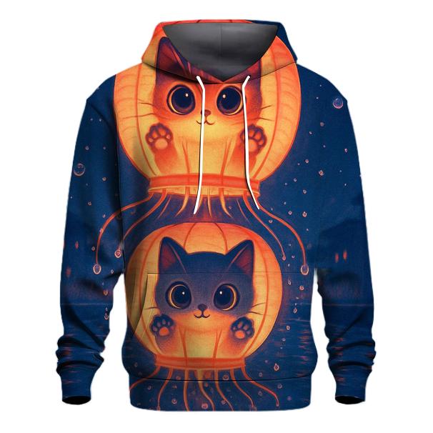 Lantern Jellyfish Kitty Parade lightweight hoodies