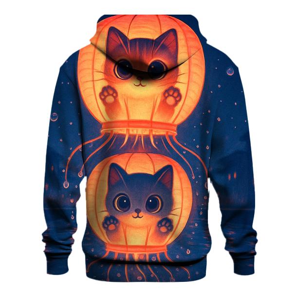 Lantern Jellyfish Kitty Parade lightweight hoodies