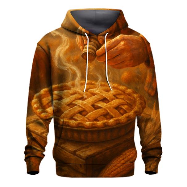 Pumpkin Patch Pie Steam Glow custom hoodies