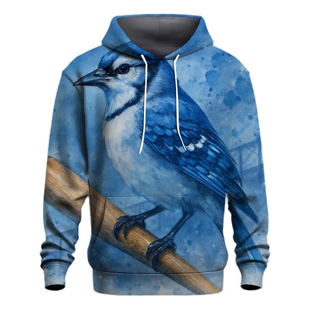 Perched Power Bat With Blue Jays Focus hoodie styles