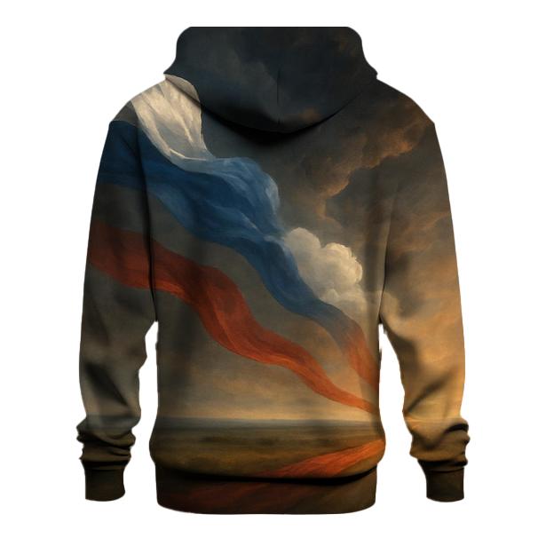 Ribboned Stripes Russia designer hoodies