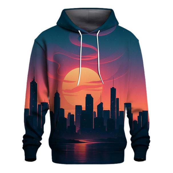 Twilight Mirage Skyline Bloom hoodie trends