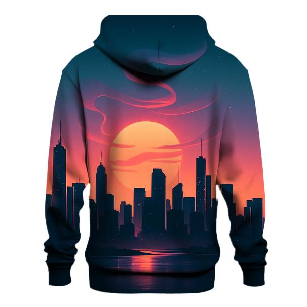 Twilight Mirage Skyline Bloom hoodie trends