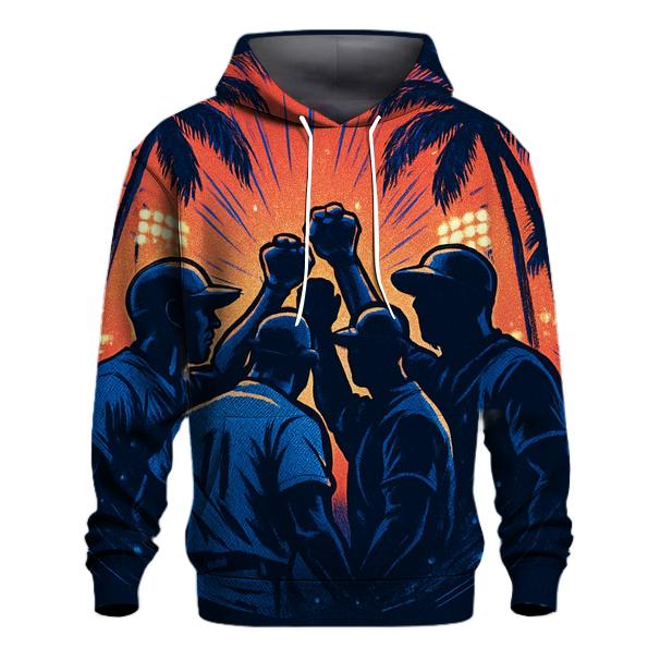 Palm Shadows Rally Charge zip-up hoodies