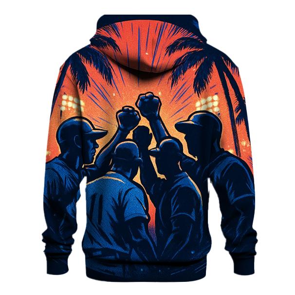 Palm Shadows Rally Charge zip-up hoodies