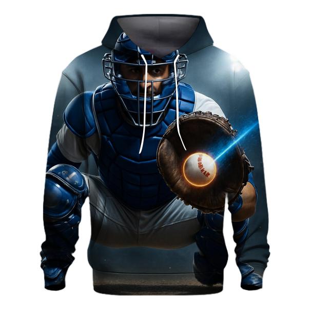 Midnight Catcher Armor graphic hoodies