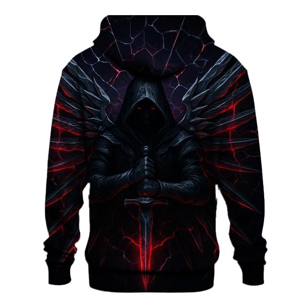 Dagger Seraph Under Shattered Glass Sky hoodies fashion