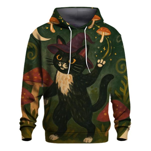 Mushroom Grove Spellcat lightweight hoodies