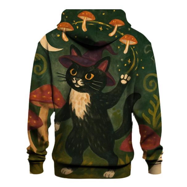 Mushroom Grove Spellcat lightweight hoodies