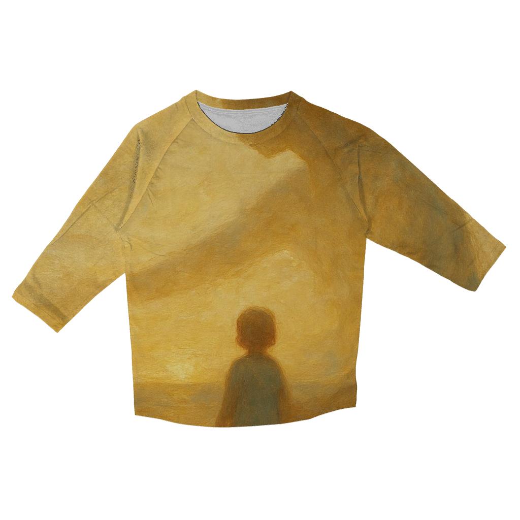 The First Shelter Her Arms As A Living Horizon trendy 3/4 sleeve tops