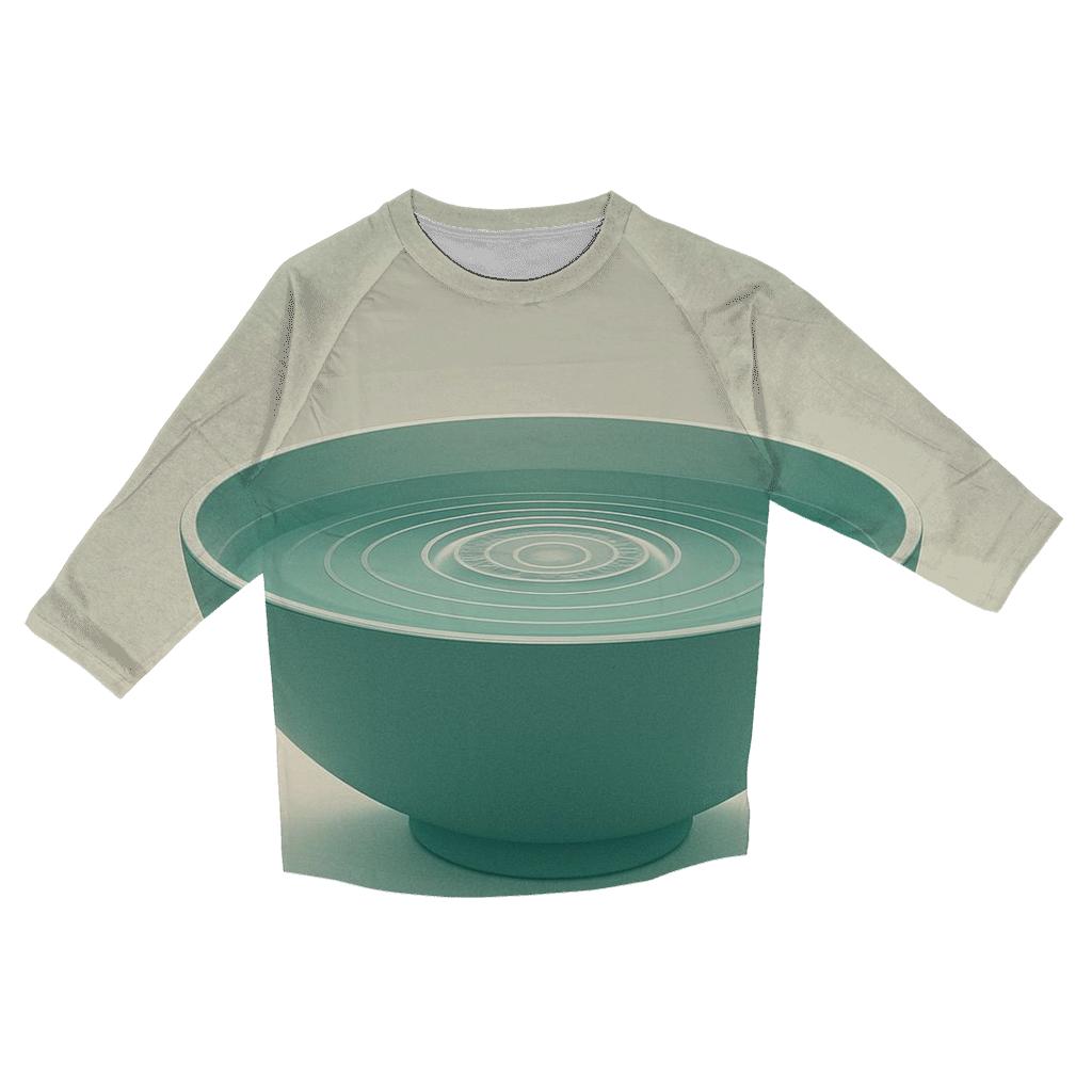 Vessel Of Still Water trendy 3/4 sleeve tops