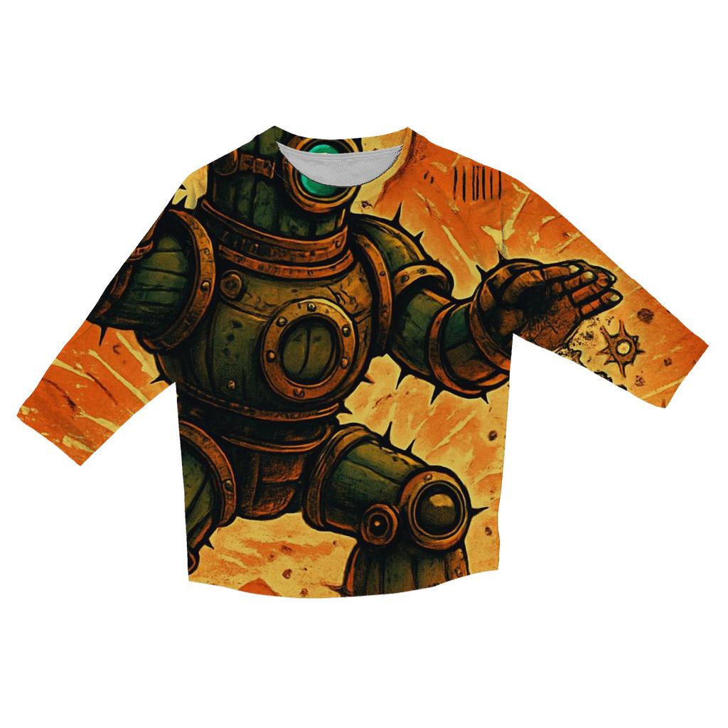 Clockwork Cactus Guardian casual three quarter sleeve shirts