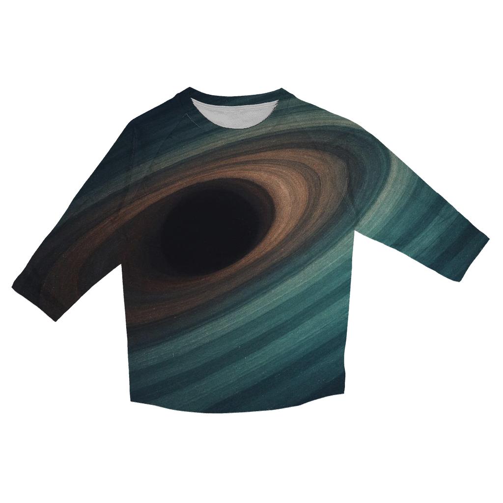 Accretion Disk Belt Shadows designer 3/4 sleeve blouses