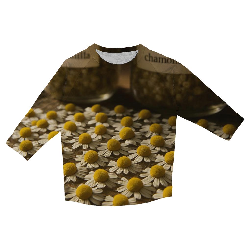 Chamomile Drying Rack In Traditional Apothecary personalized 3/4 sleeve tees