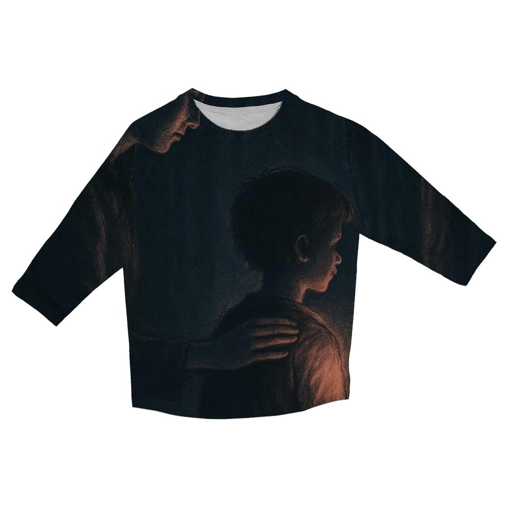 The Lantern Within A Mother’s Love That Lights The Child’s Path cotton quarter sleeve shirts