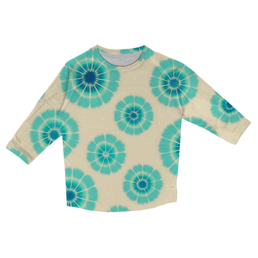 Kumo Star Cluster Rosettes stylish quarter sleeve tops