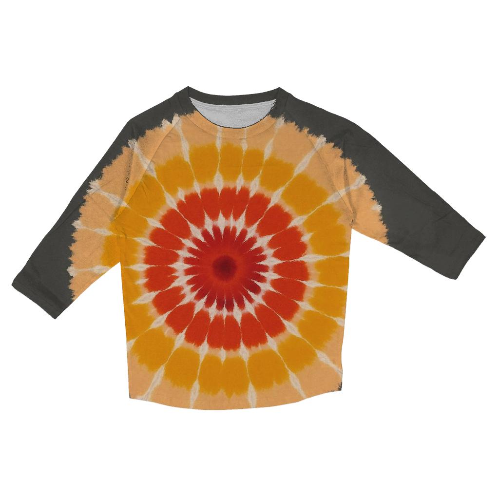 Bullseye Supernova Off Center Rings designer 3/4 sleeve blouses