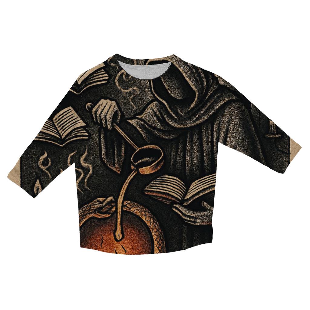 Library Of Molten Ink Ouroboros personalized 3/4 sleeve tees