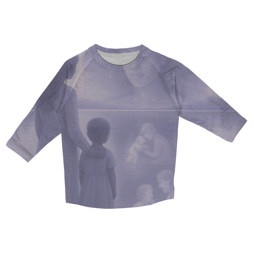 The Gentle Mirror Seeing Yourself Through Her Faith stylish quarter sleeve tops