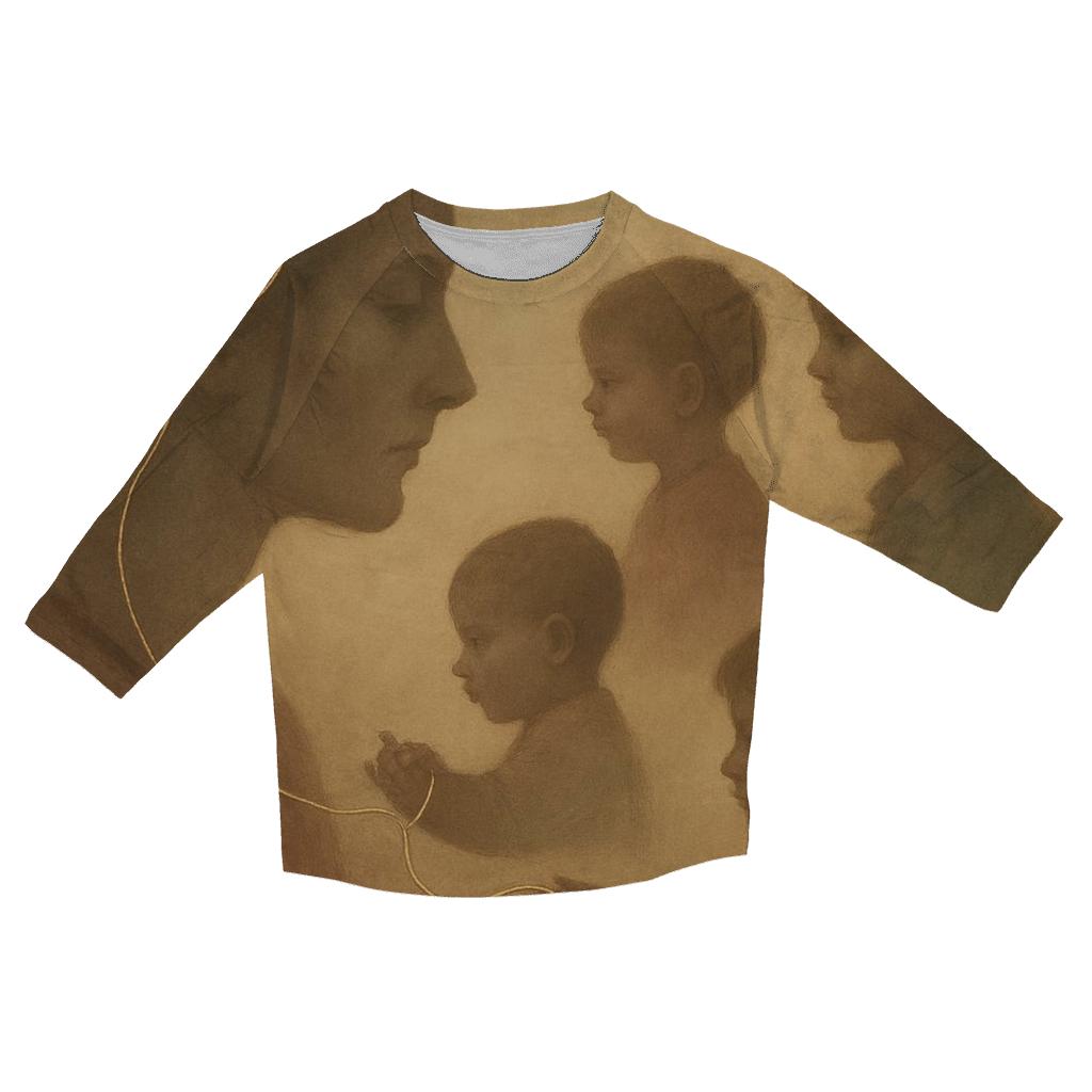 The Thread Of Time A Mother’s Love Sewn Through Every Age fashion 3/4 sleeve shirts