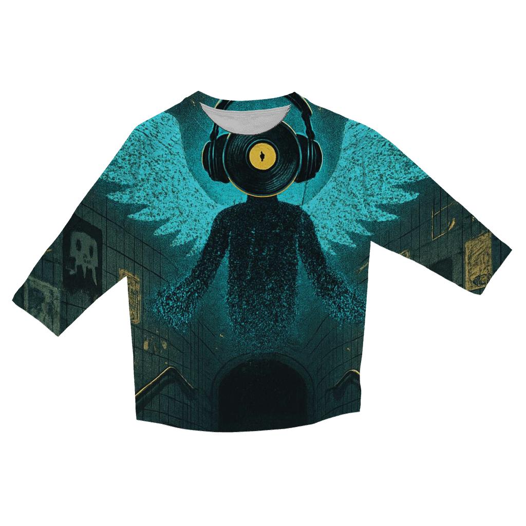 Subway Seraph Of Static designer 3/4 sleeve blouses