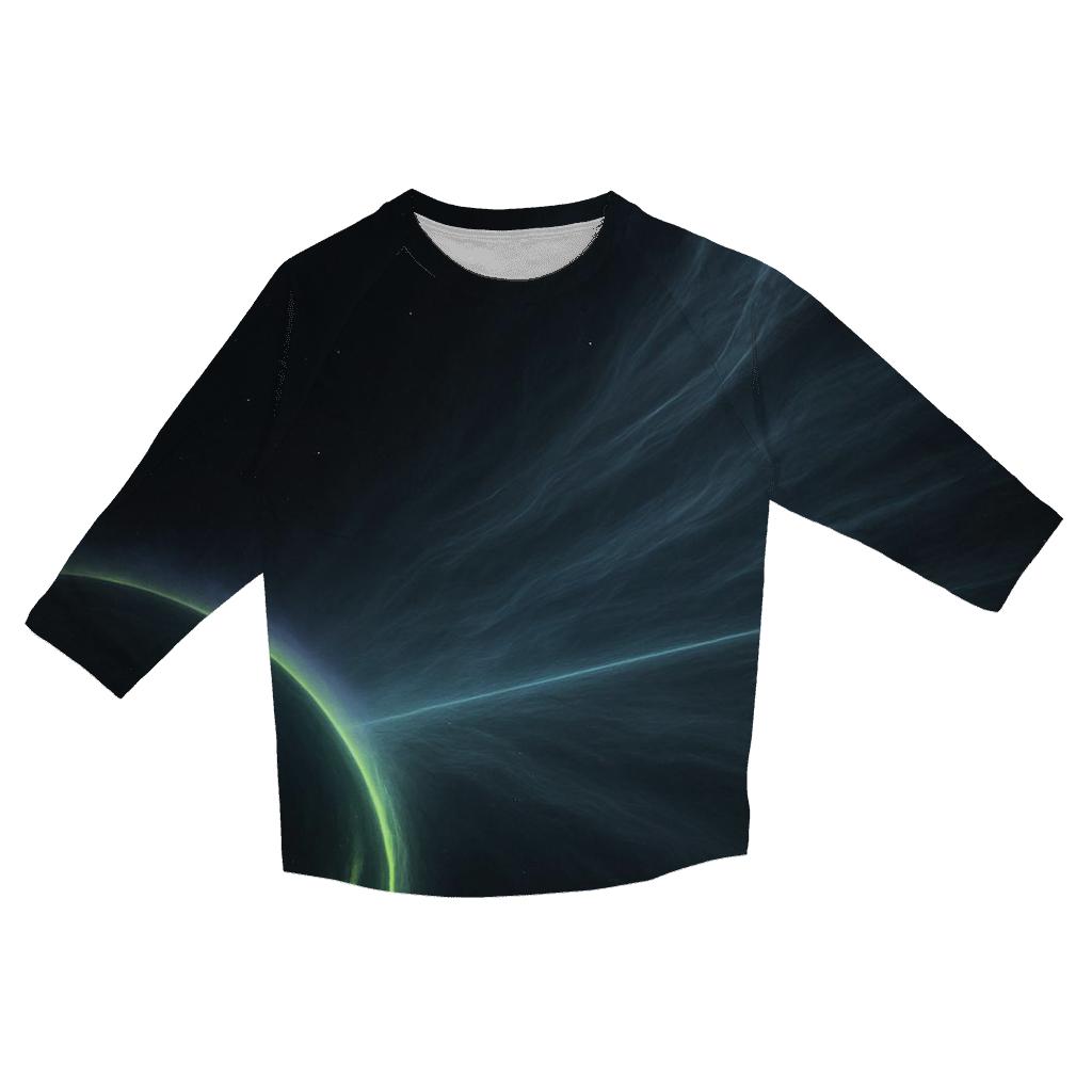 Magnetotail Reconnection Sheet casual three quarter sleeve shirts