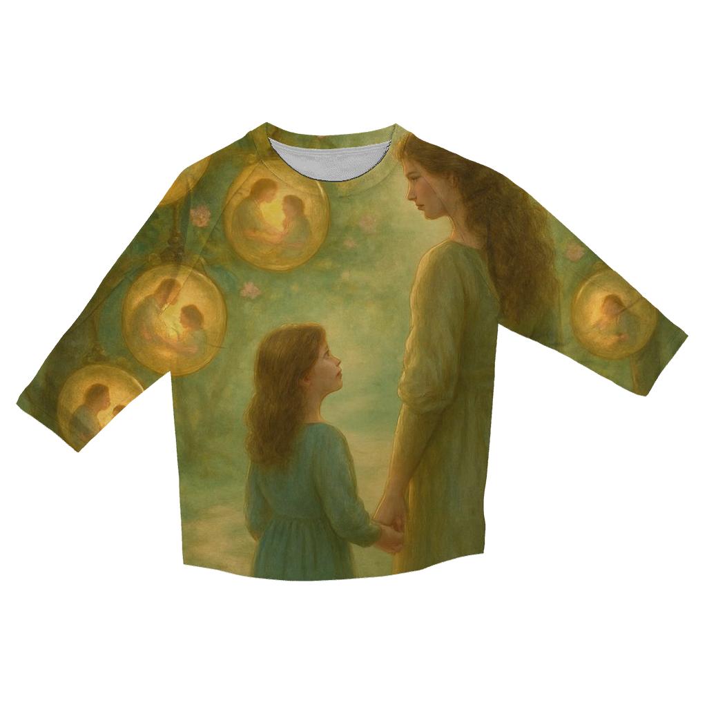 The Memory Orchard Moments She Planted That Still Bloom custom 3/4 sleeve shirts