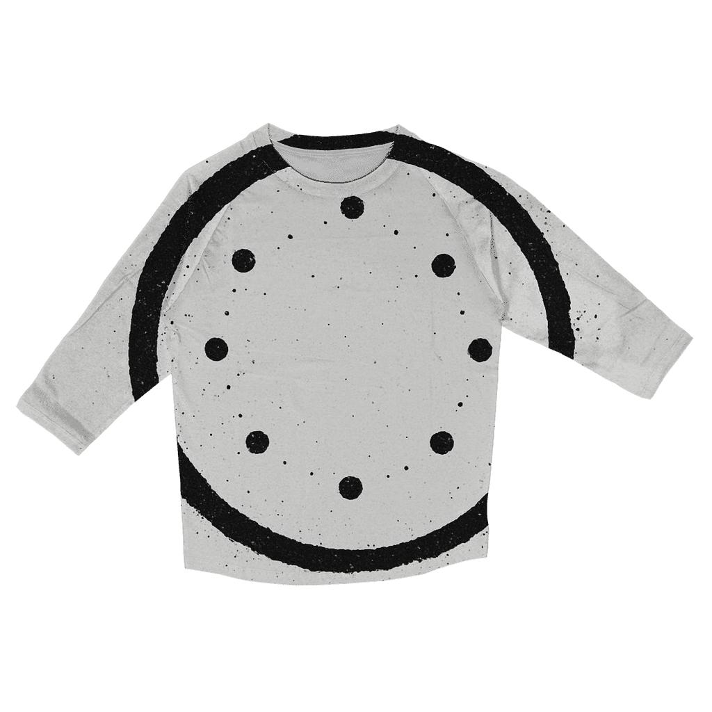 Cup Ring Constellation printed three quarter sleeve shirts