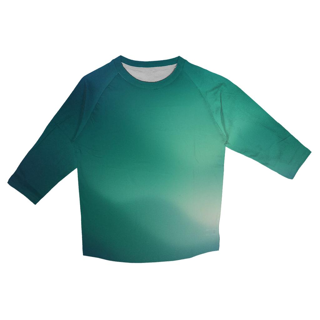 Chromatic Mist Aurora trendy 3/4 sleeve tops