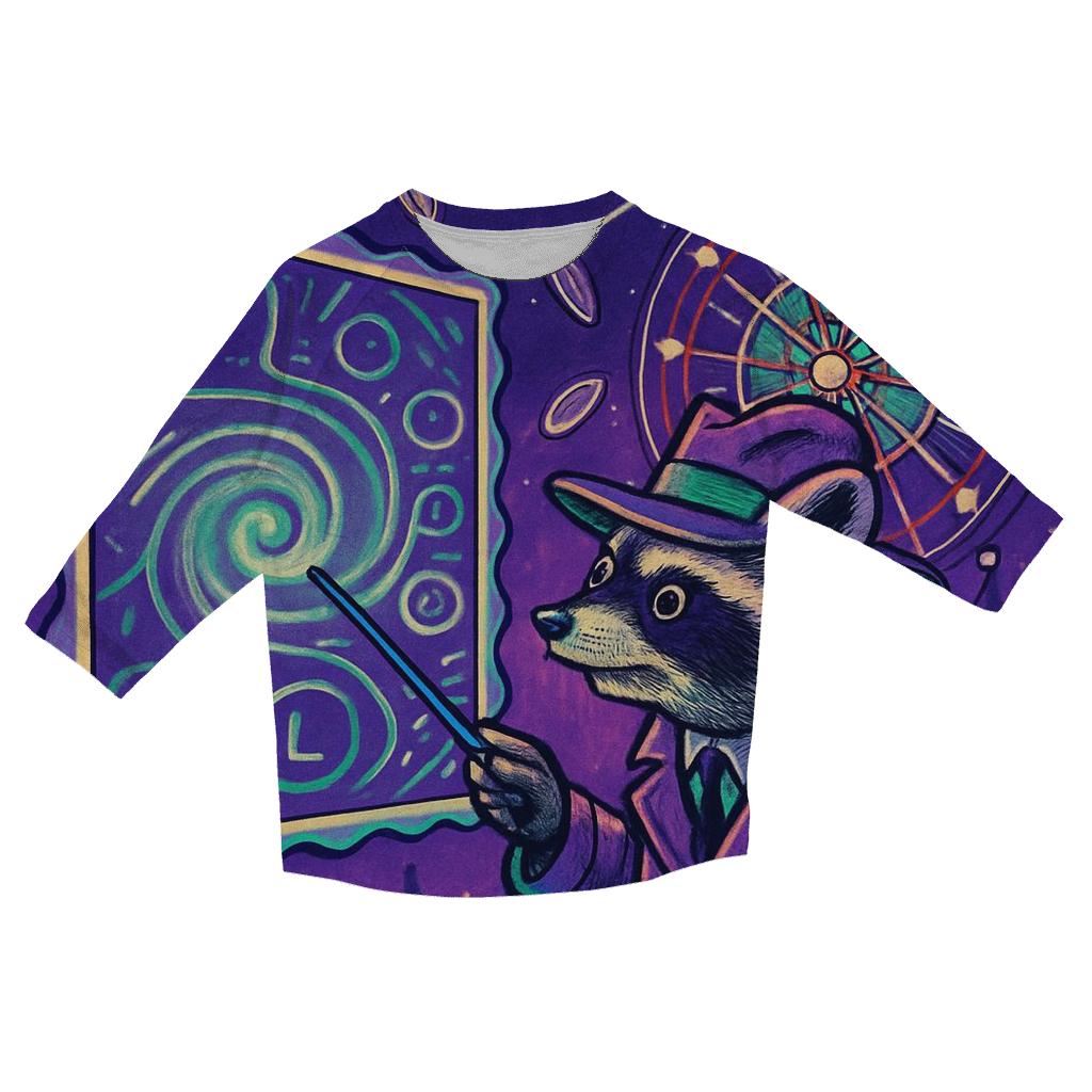 Carnival Mirror Meteorologist custom 3/4 sleeve shirts