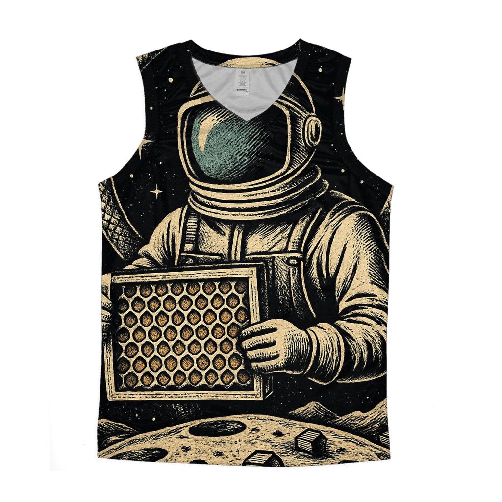 Lunar Beekeeper Ouroboros sports performance tank tops