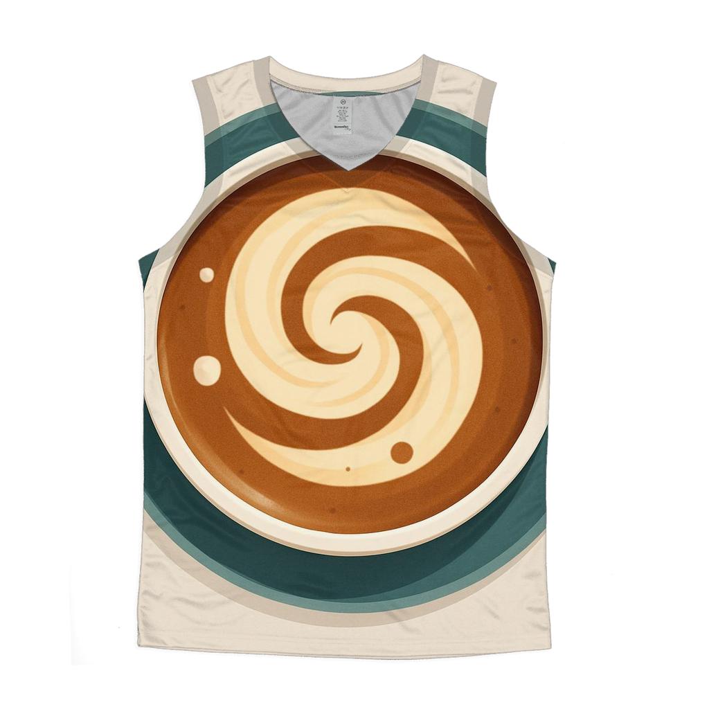 Latte Art Orbit casual summer tank tops