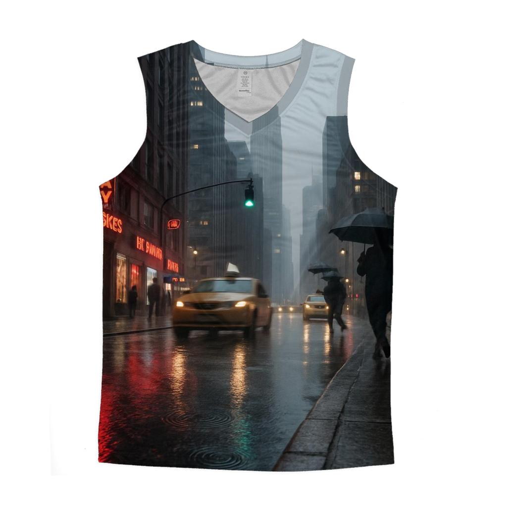 Rain Polished Broadway Canyon With Midtown Rising stylish racerback tanks