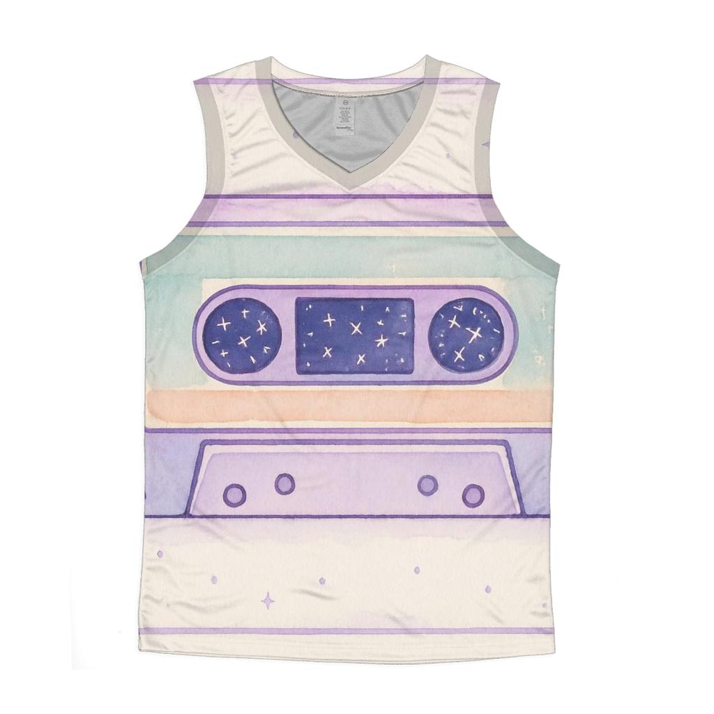 Cassette Constellation Map stylish racerback tanks